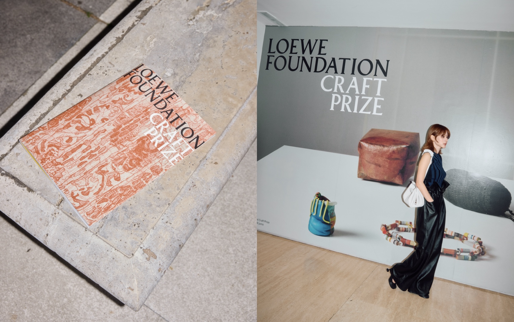 Baifern Pimchanok attends LOEWE Foundation Craft Prize 2025 in Madrid