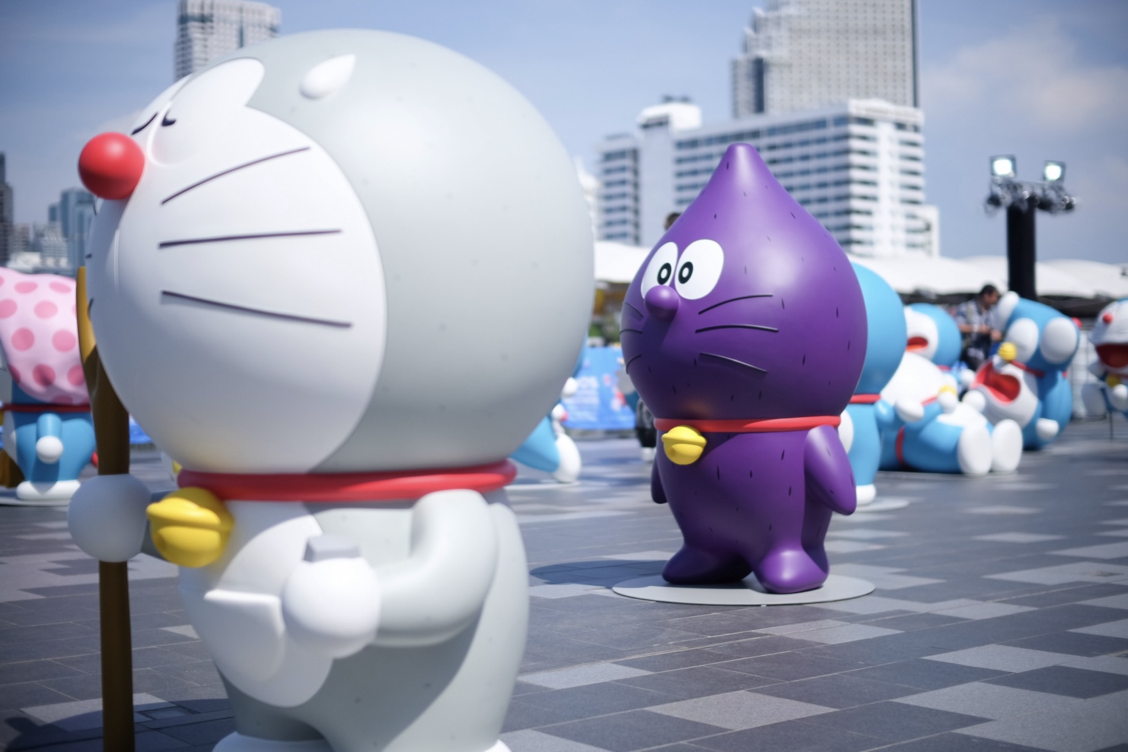 100% Doraemon in Town exhibition at ICONSIAM-06
