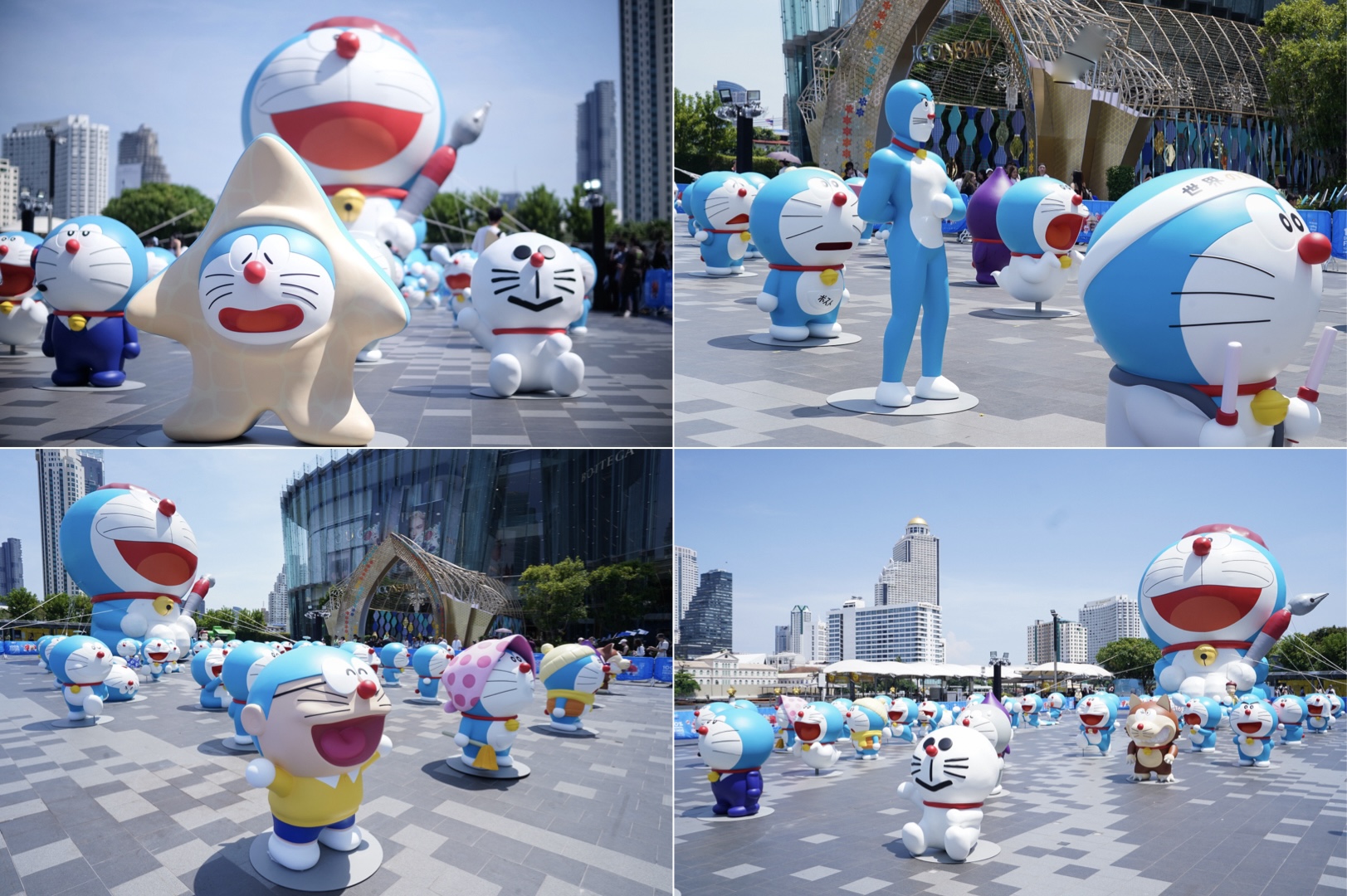 100% Doraemon in Town exhibition at ICONSIAM-02