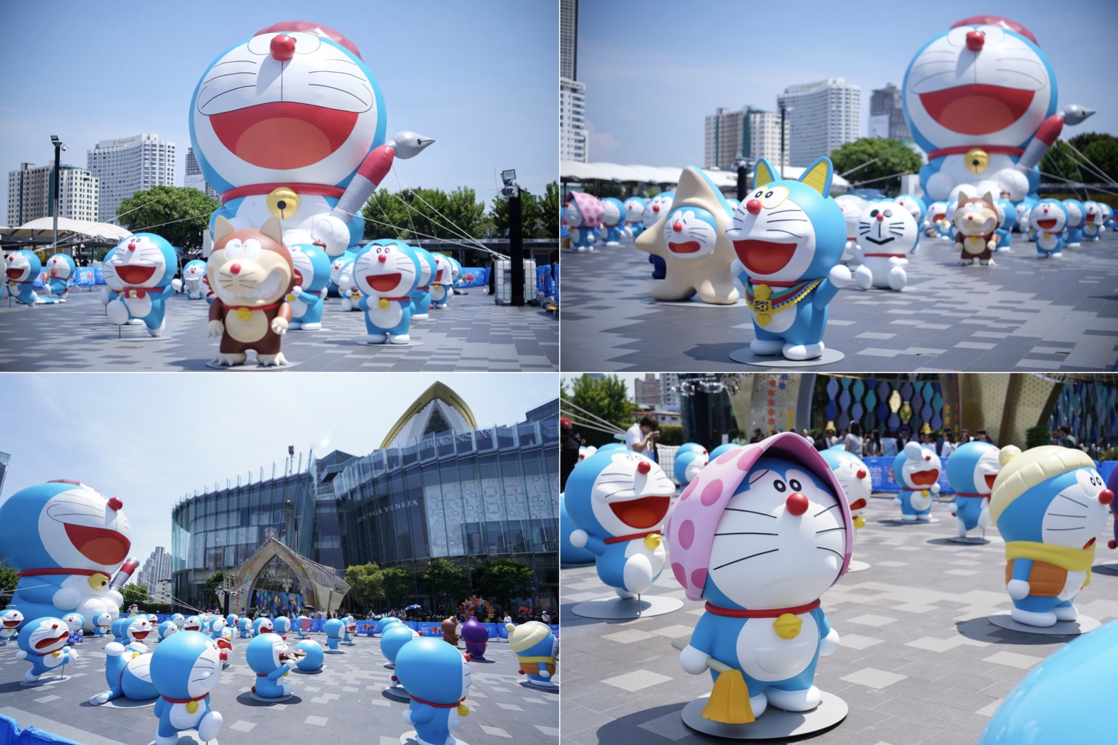 100% Doraemon in Town exhibition at ICONSIAM-03