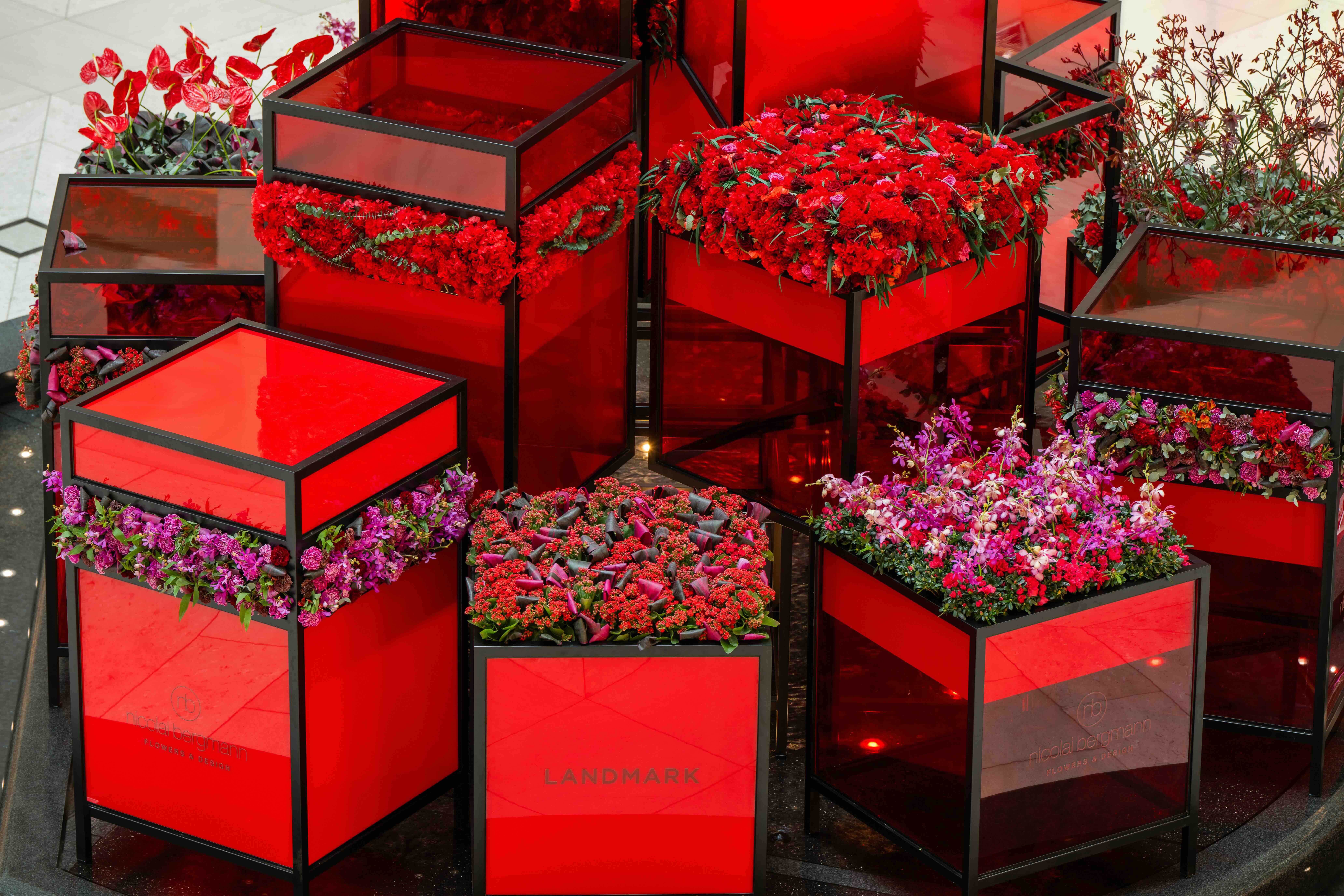 Flower boxes installation