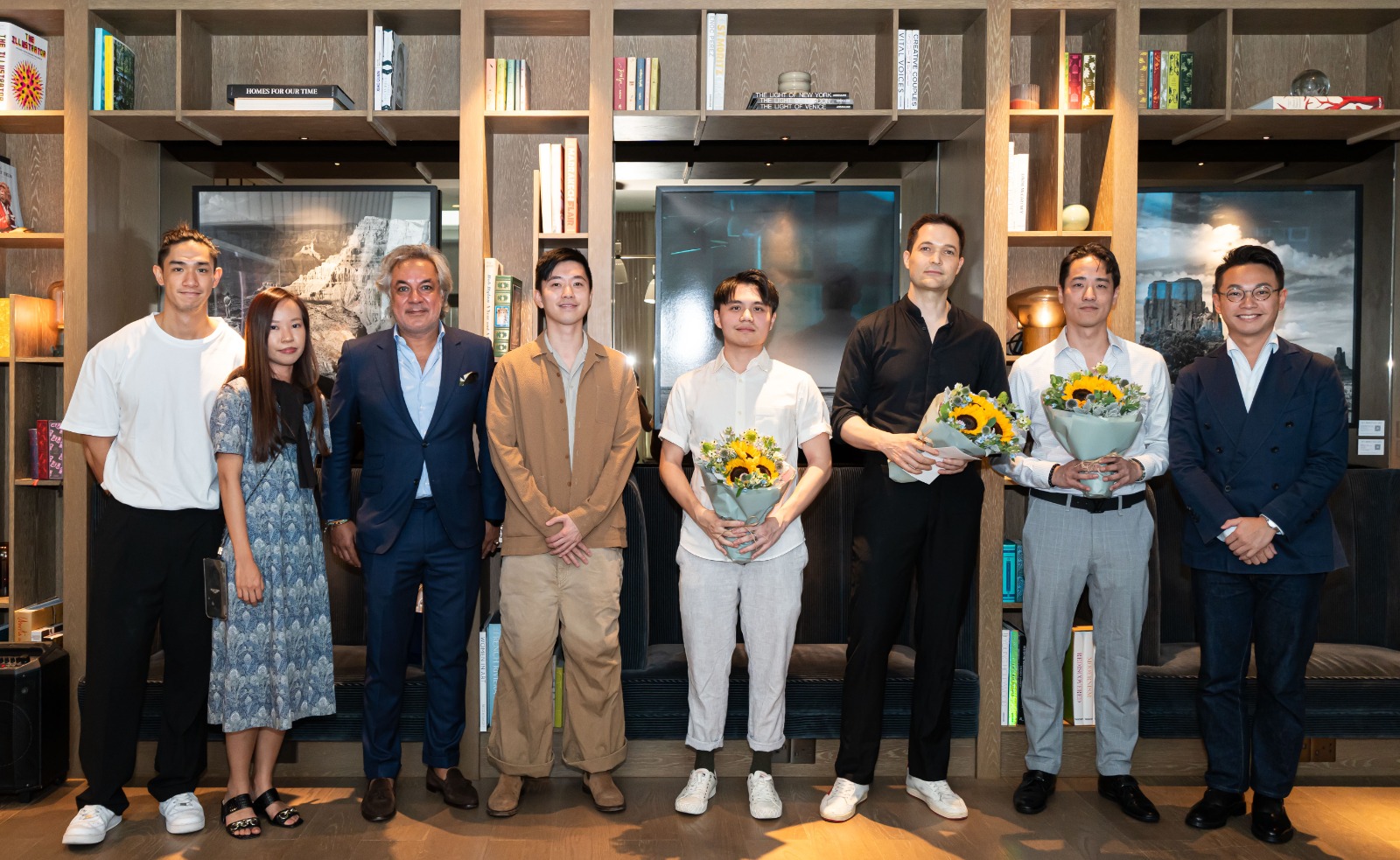 Winners and judges from The Hari Art Prize 2023