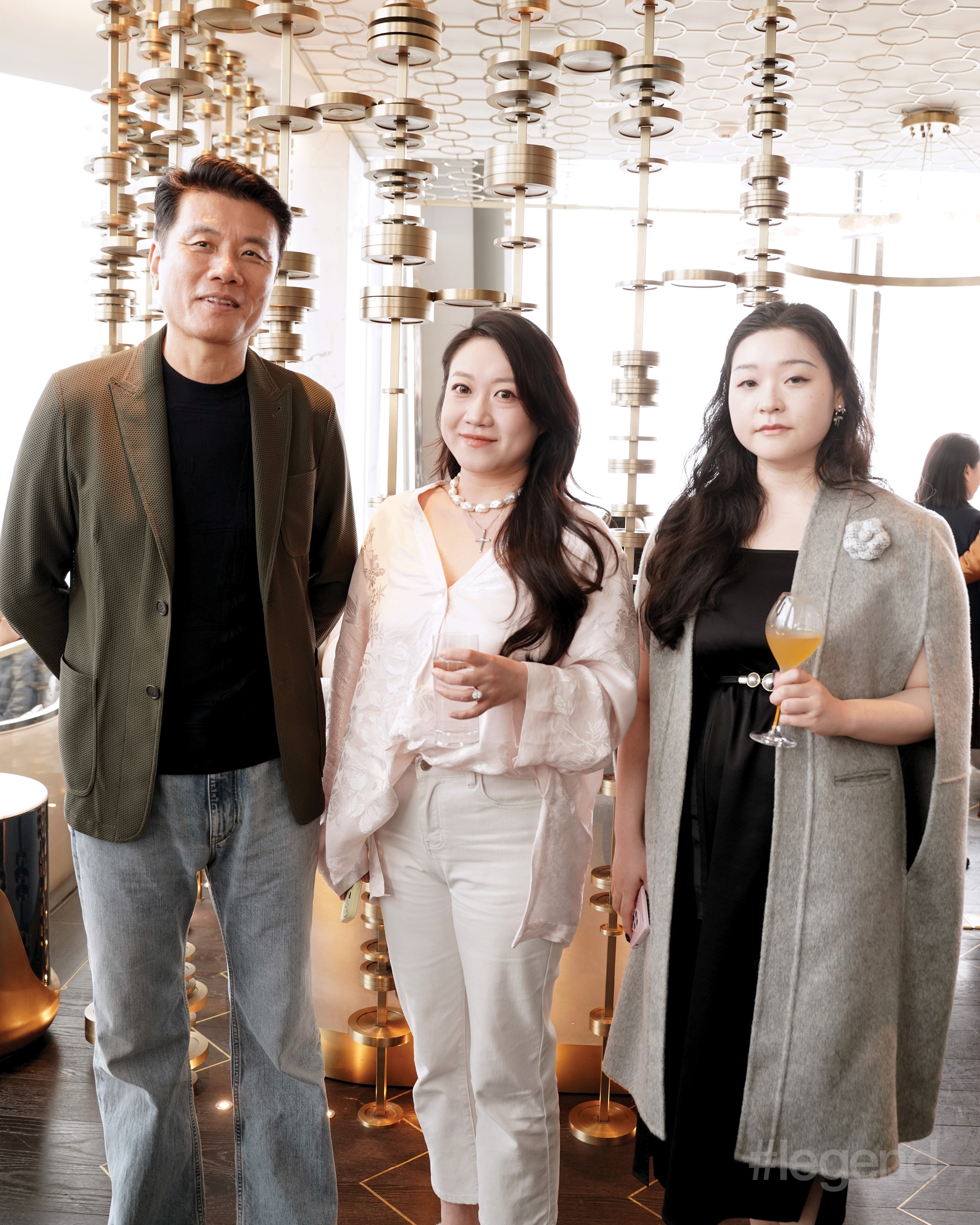 David Cheung and guests